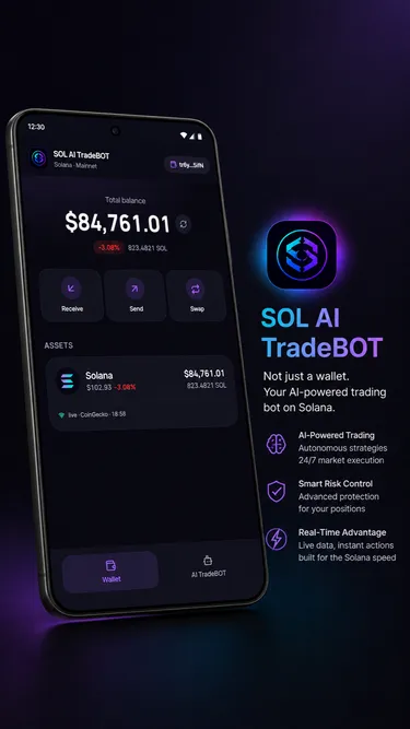 SOL AI TradeBOT Screenshot