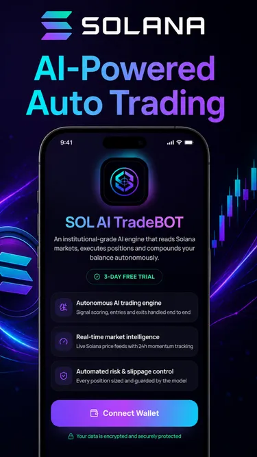 SOL AI TradeBOT Screenshot